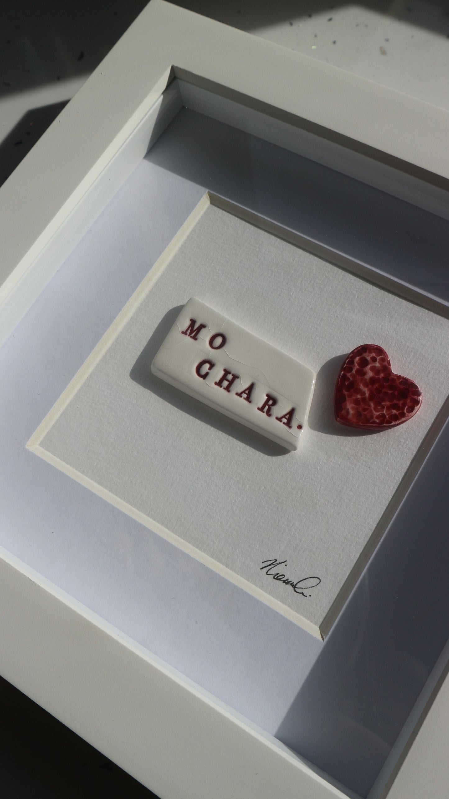 Porcelain 'Mo Chara'