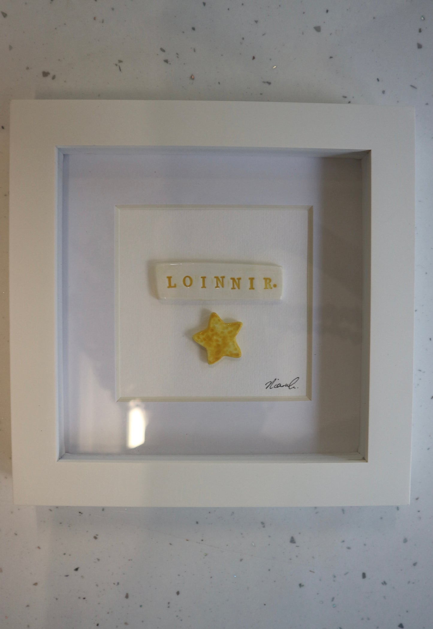 Framed Porcelain - 'Loinnir'