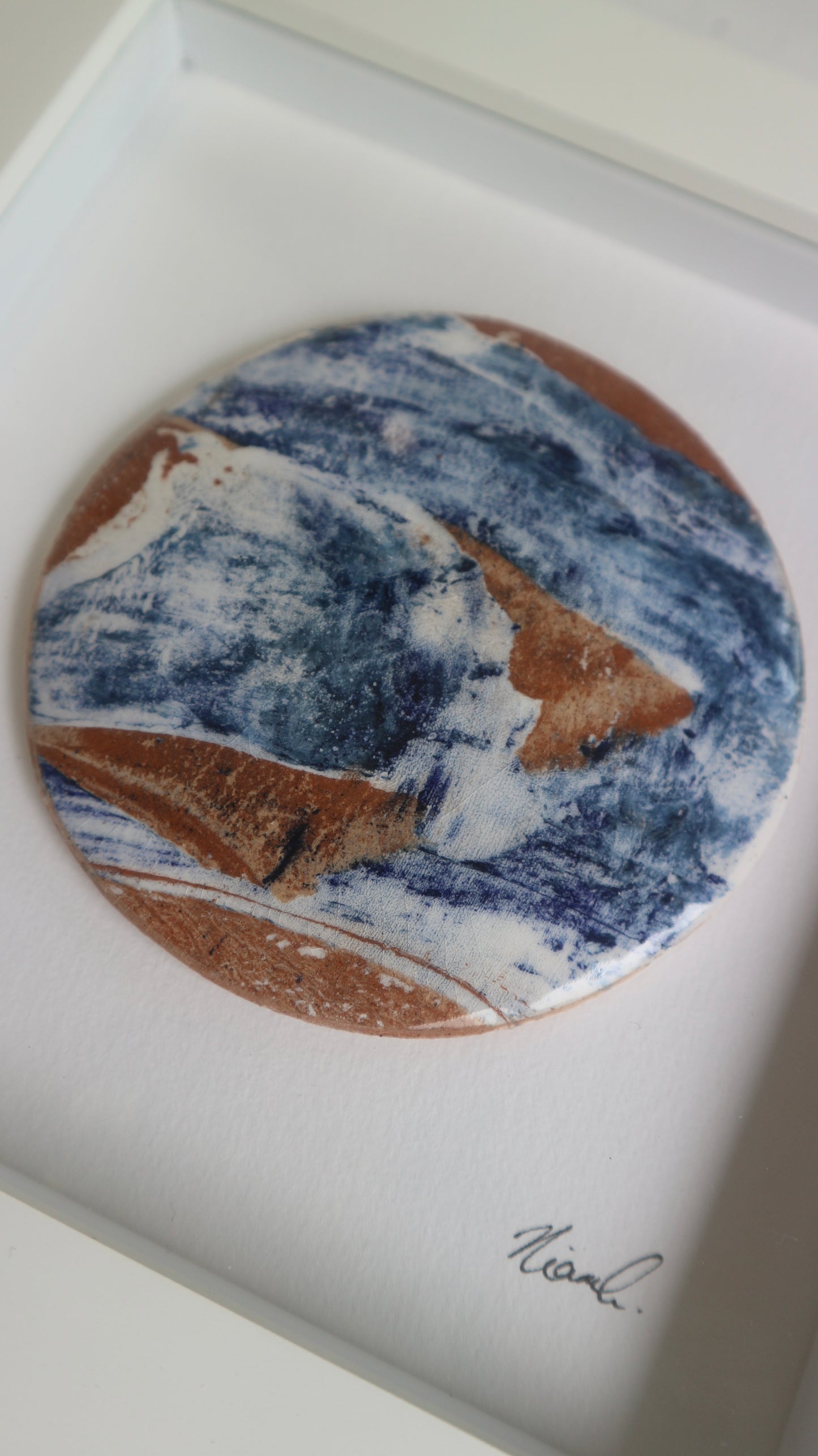 Tidal Change - Framed Ceramic