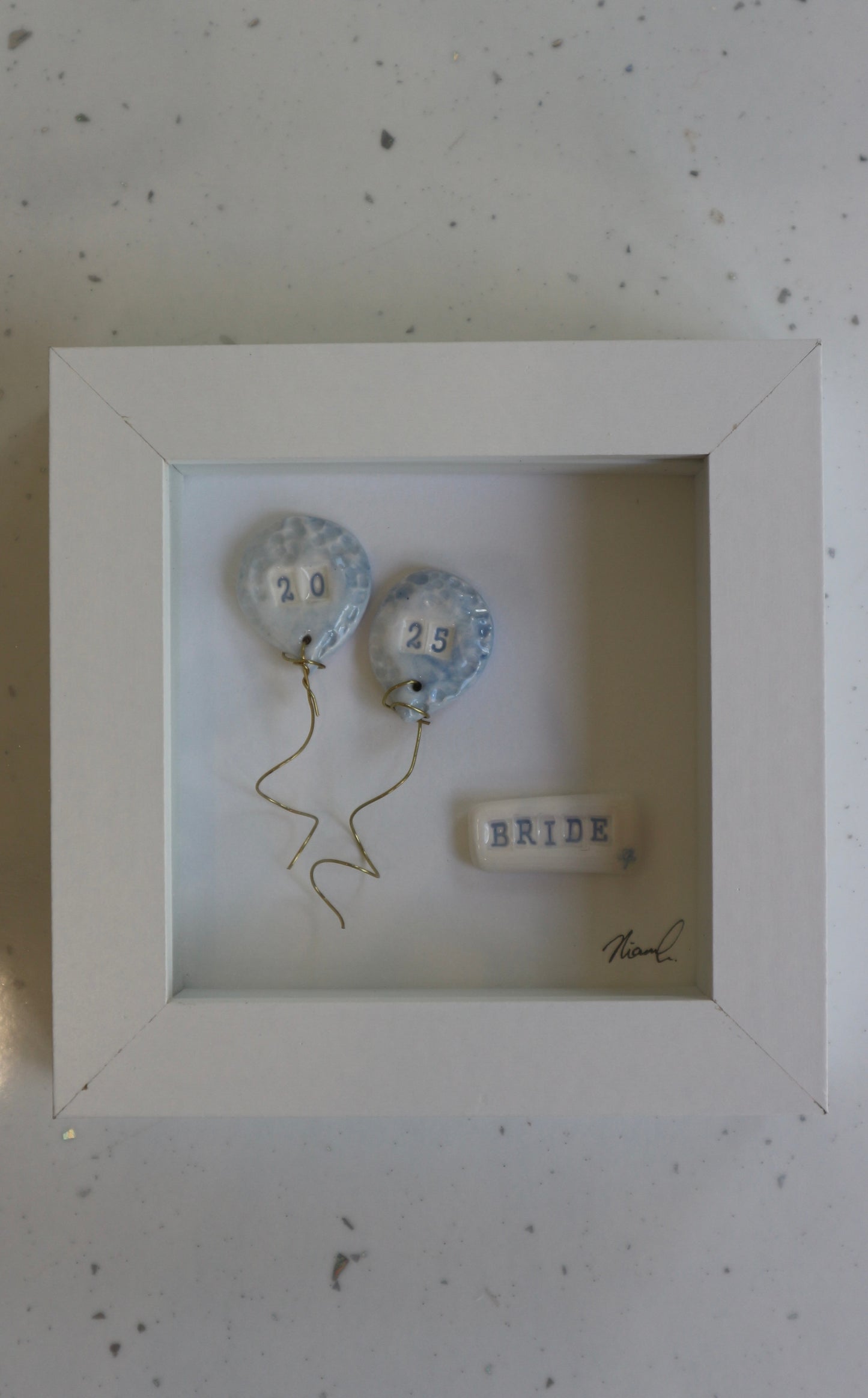 Mini Framed Ceramic- 2025 Bride