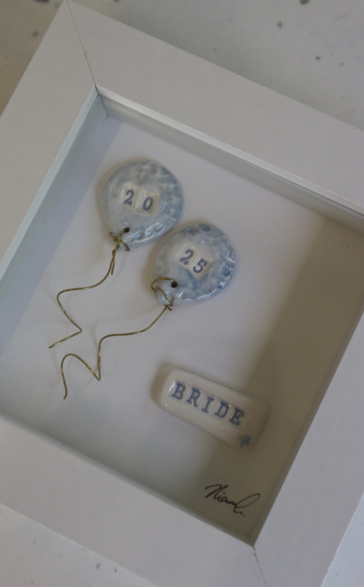 Mini Framed Ceramic- 2025 Bride