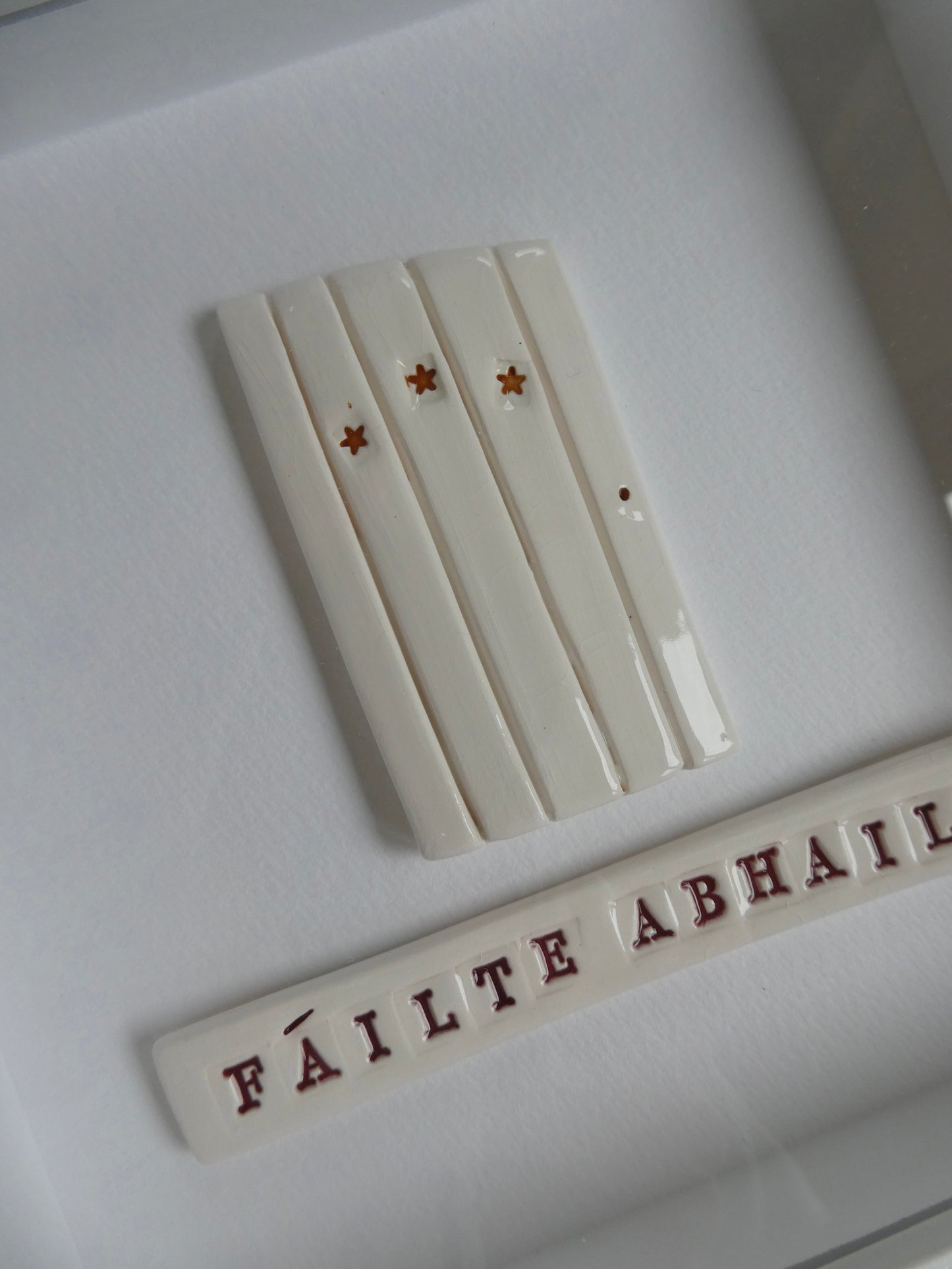 Framed Porcelain - Fáilte Abhaile