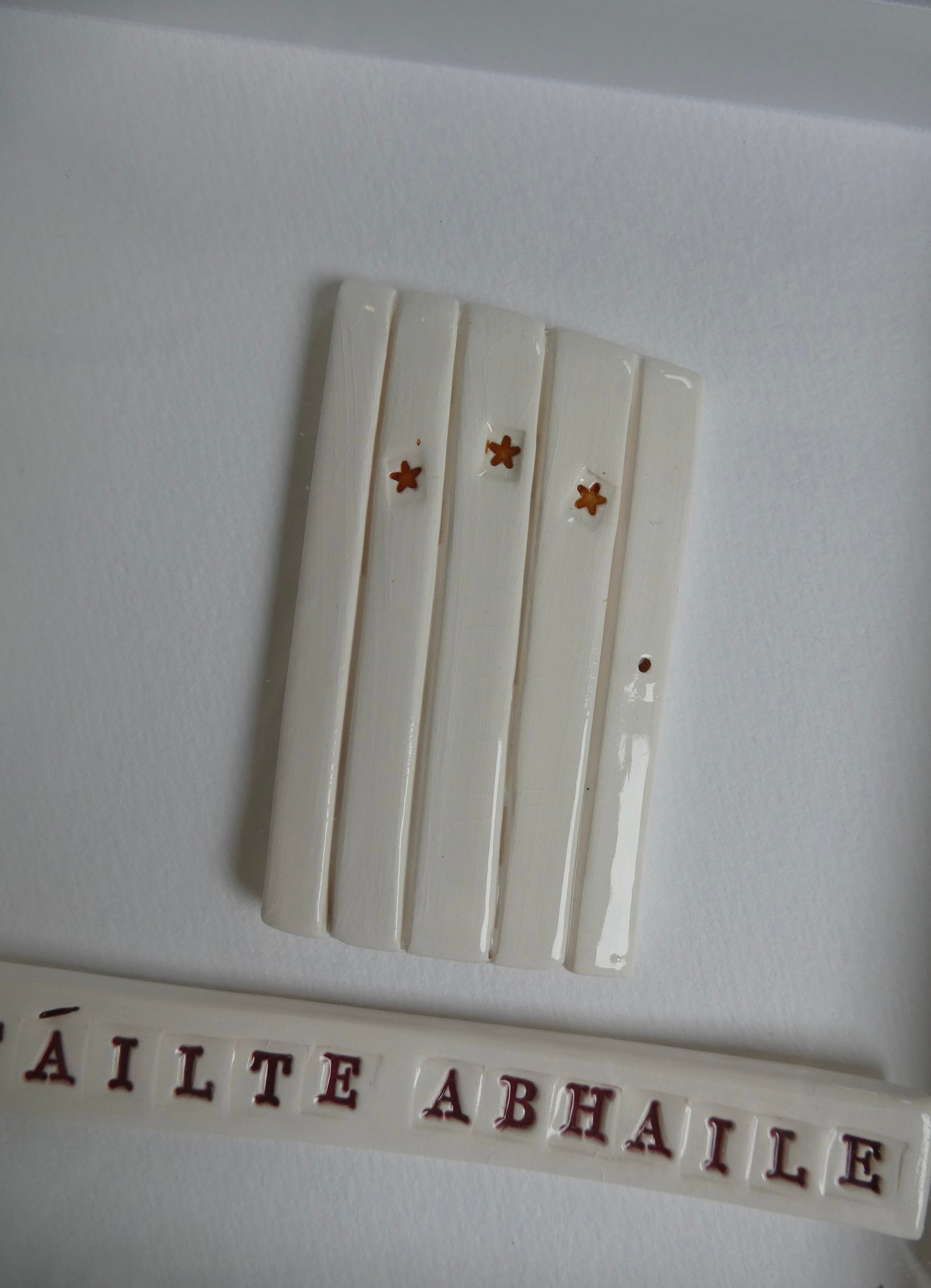 Framed Porcelain - Fáilte Abhaile