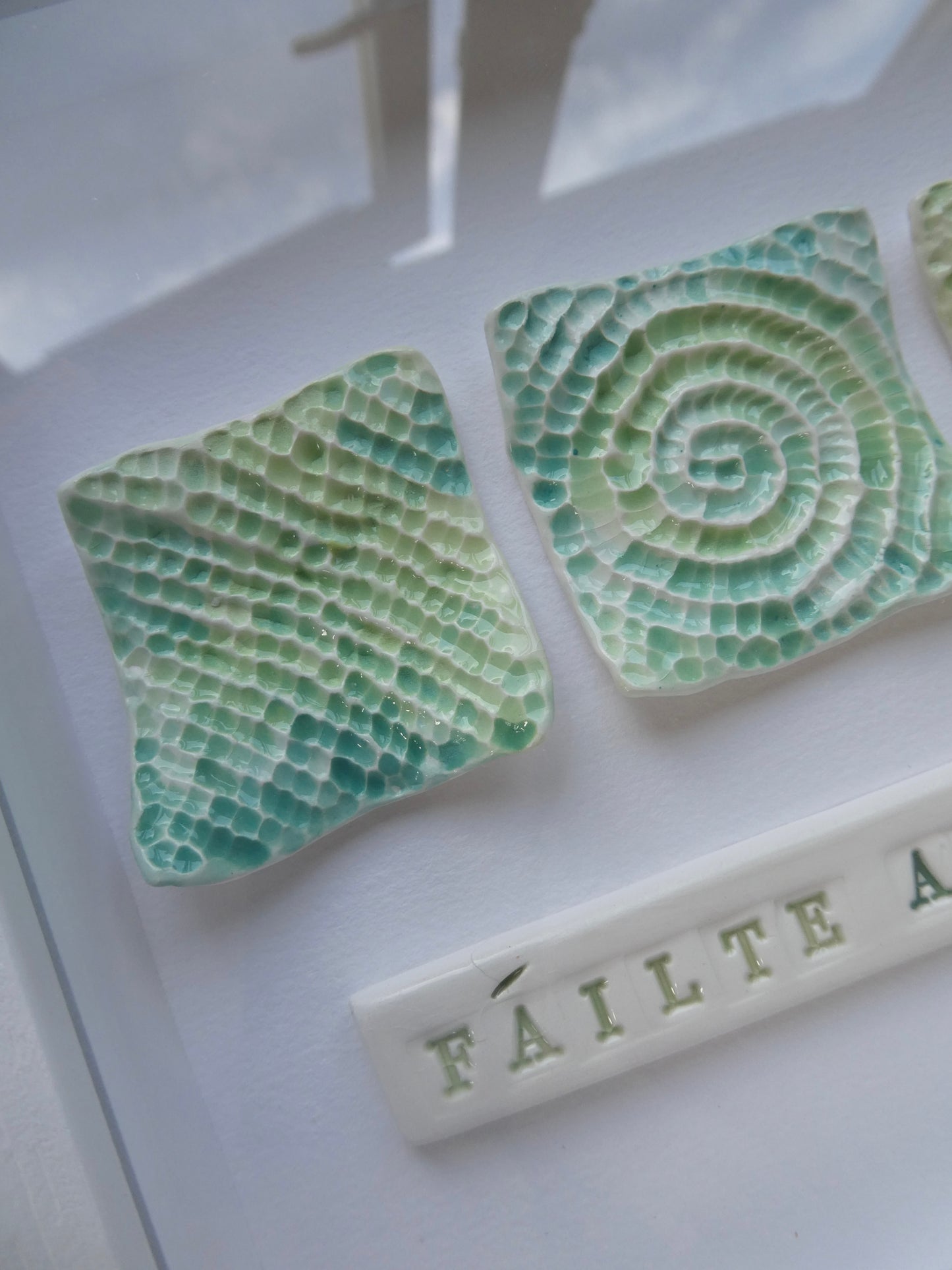 Framed porcelain- Fáilte Abhaile