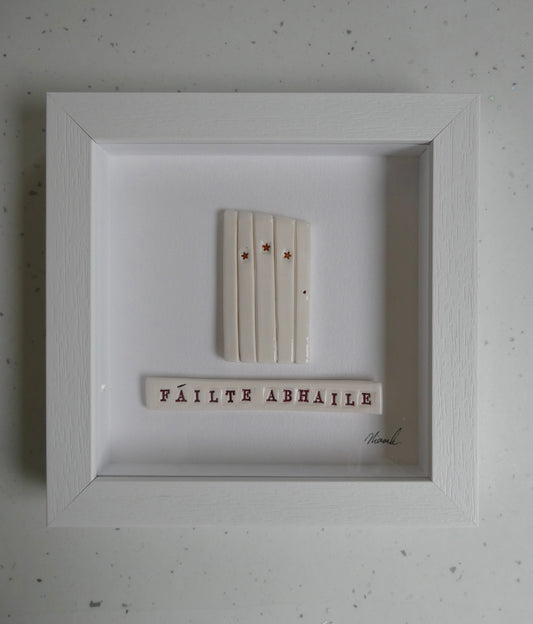 Framed Porcelain - Fáilte Abhaile