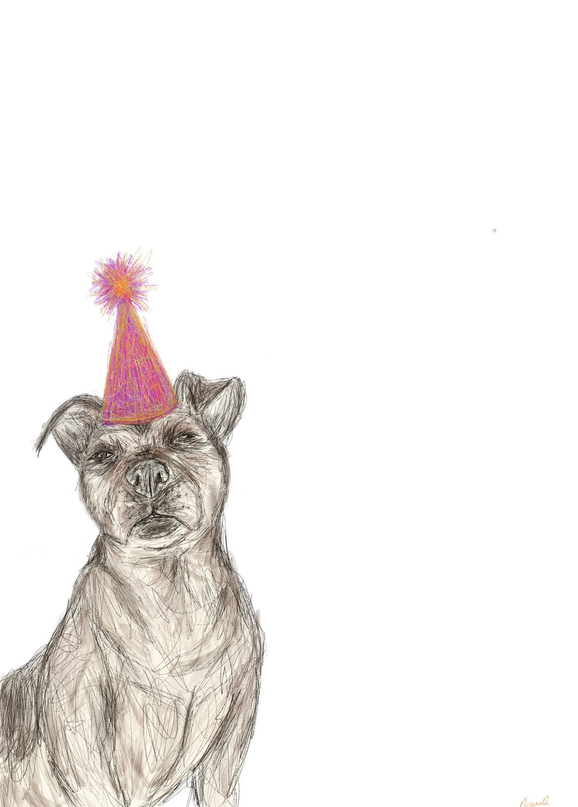 Greetings Card- Rodney