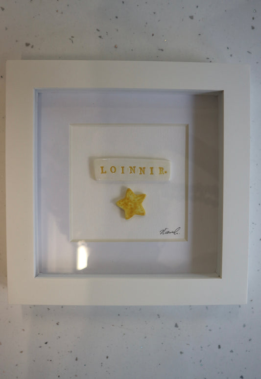 Framed Porcelain - 'Loinnir'