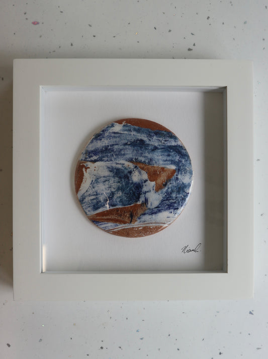 Tidal Change - Framed Ceramic