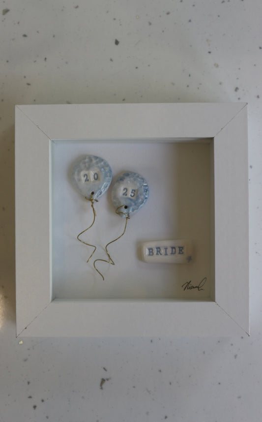 Mini Framed Ceramic- 2025 Bride