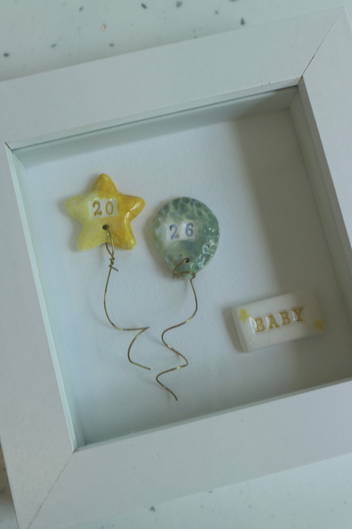 Mini Framed Ceramic- 2026 Baby